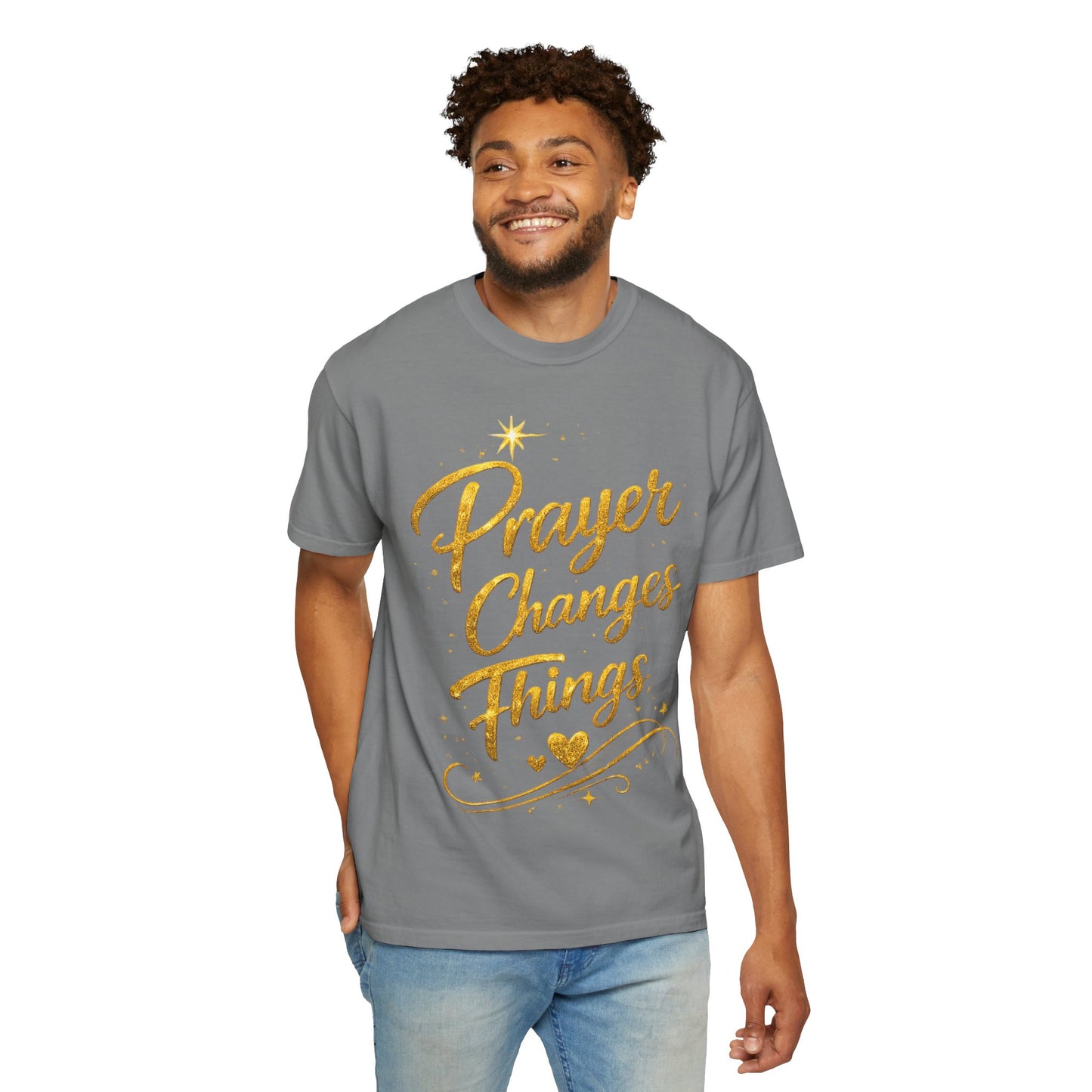 Prayer Changes Things T-Shirt — Inspirational Christian Tee