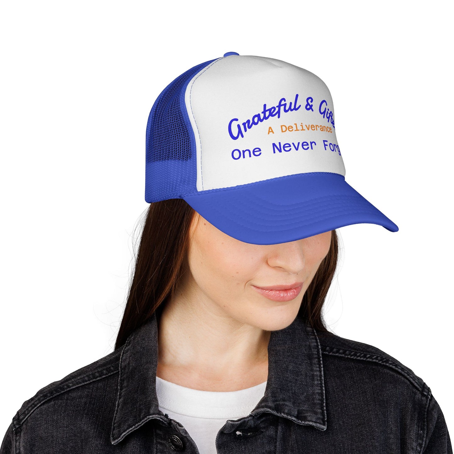 Grateful & Gifted Trucker Cap - Perfect for Gifts and Outdoor Activities