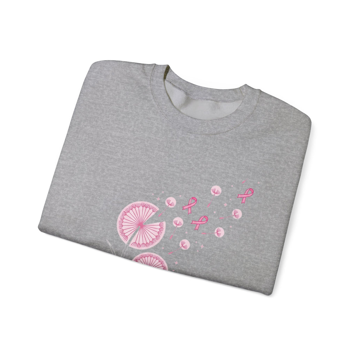 Let Hope Fly pink ribbon Sweatshirt | Breast Cancer Awareness