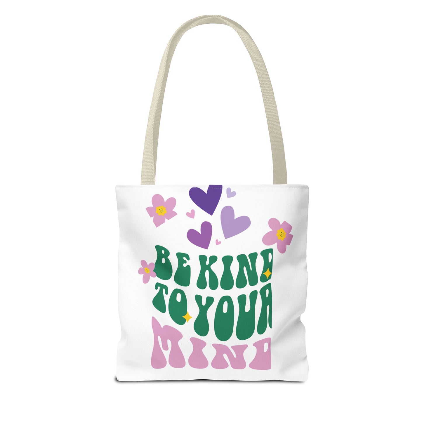 Be Kind To Your Mind Tote Bag, Mental Health Tote Bag, Motivational Gifts, Inspirational Tote Bag, Awareness Tote Bag