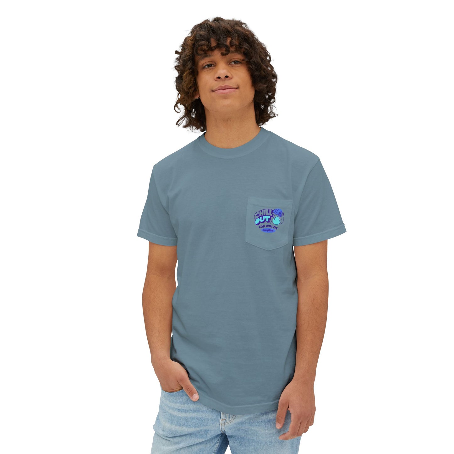 Chill Out God is in Control T-Shirt - Faith-Inspired Apparel | ABAFAMILYSTORE