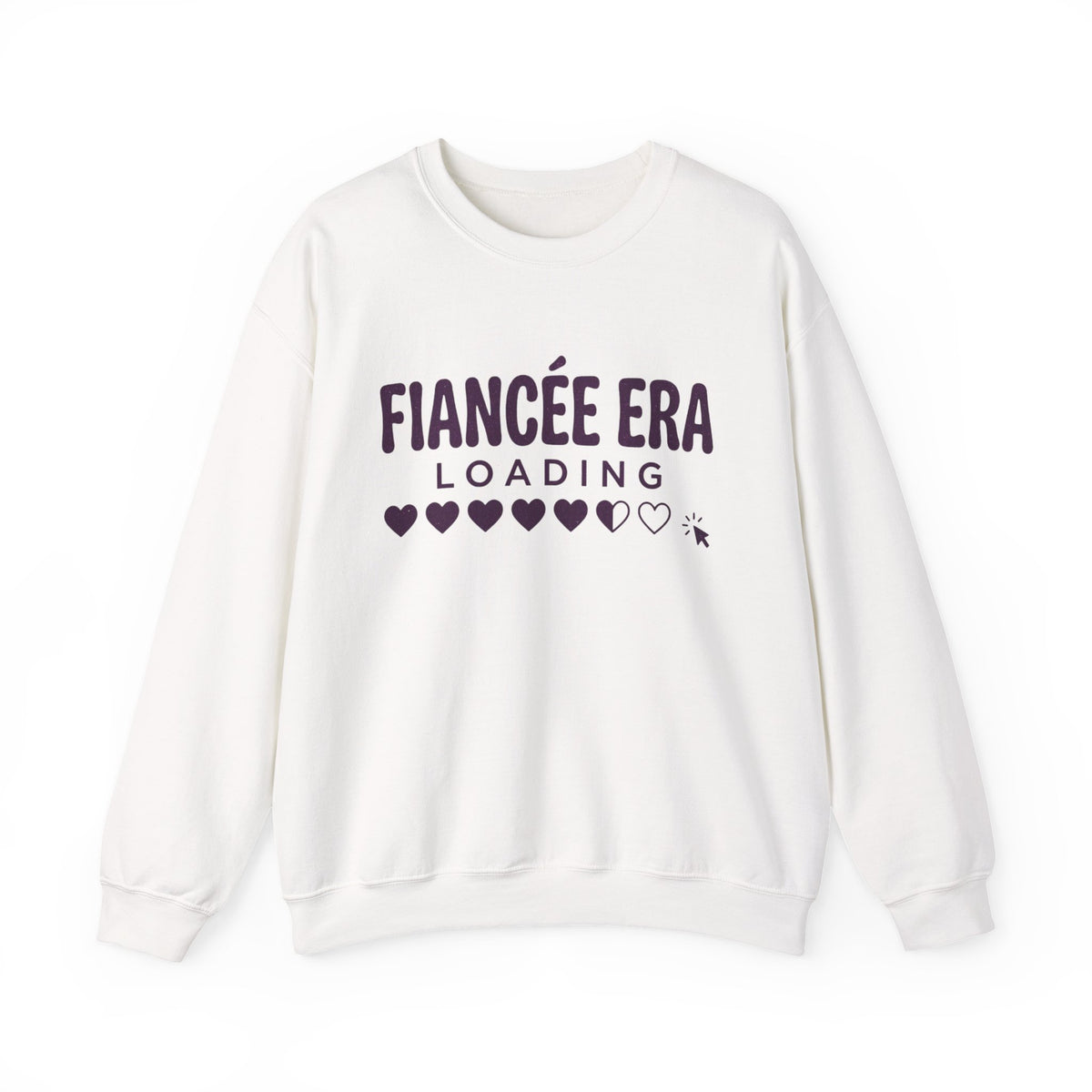 Fiancée Era Loading Crewneck, Bride Era Sweatshirt, Engaged Slogan Apparel