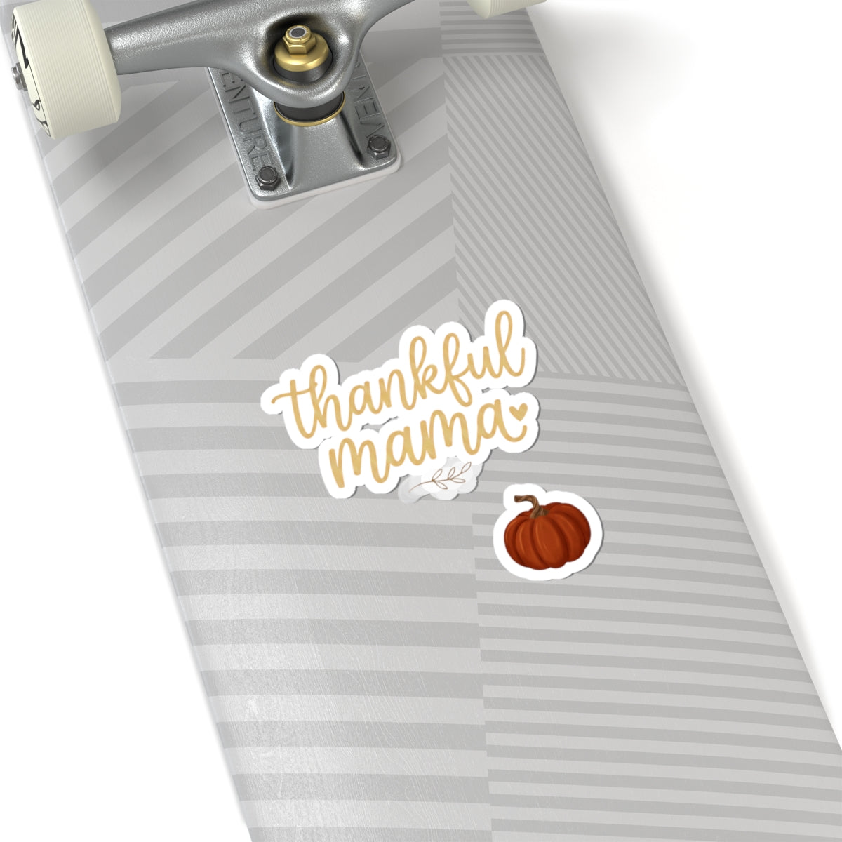 Thankful Mama Pumpkin Sticker | Thanksgiving Fall Sticker, Harvest Script