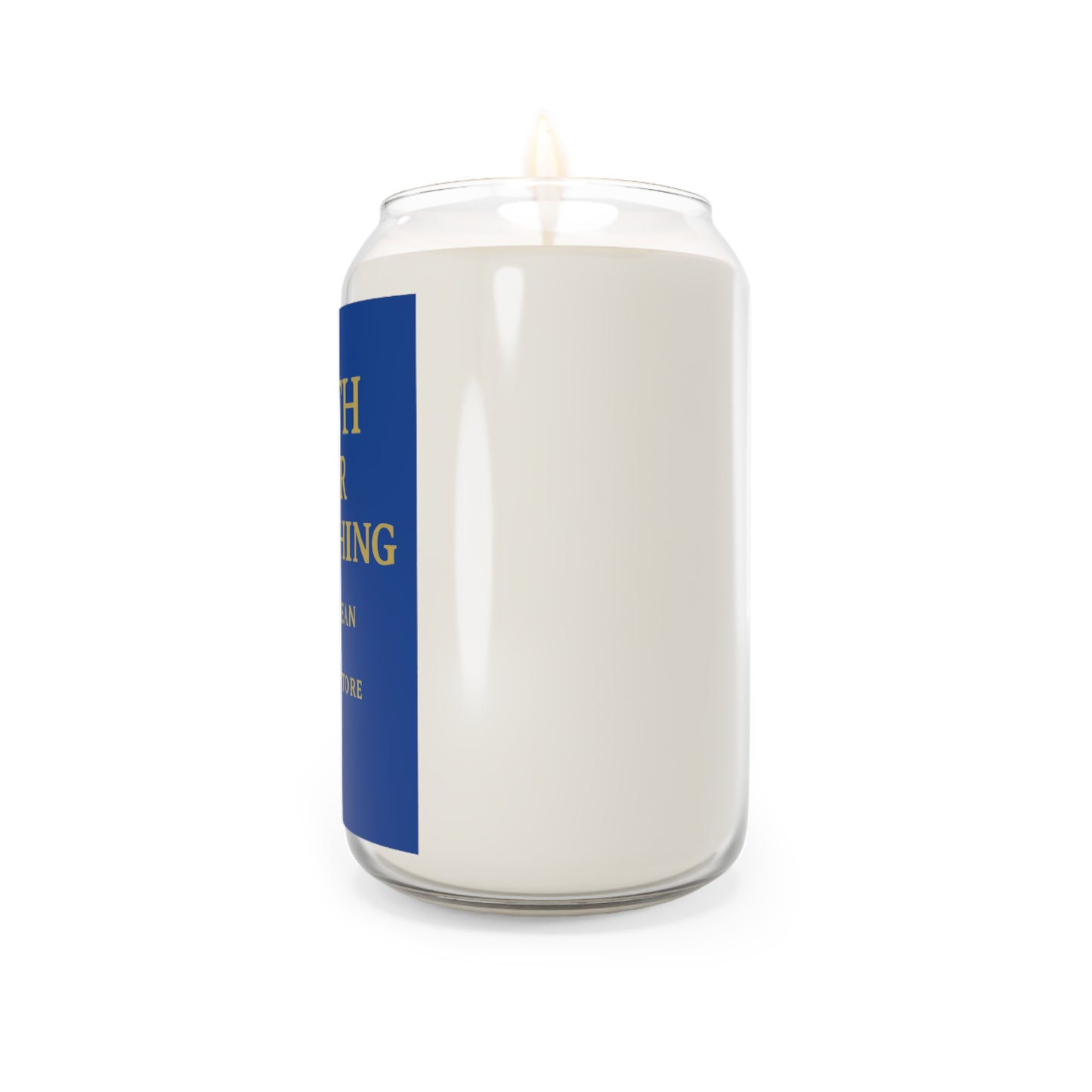 Faith Over Everything Vanilla Bean Soy Candle — 13.75oz Inspirational Scented Candle
