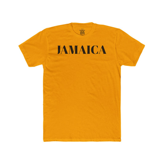 Jamaica Unisex Cotton Crew Tee, Summer Vibes Shirt, Vacation Tee, Caribbean Style, Casual Wear, Travel Gift