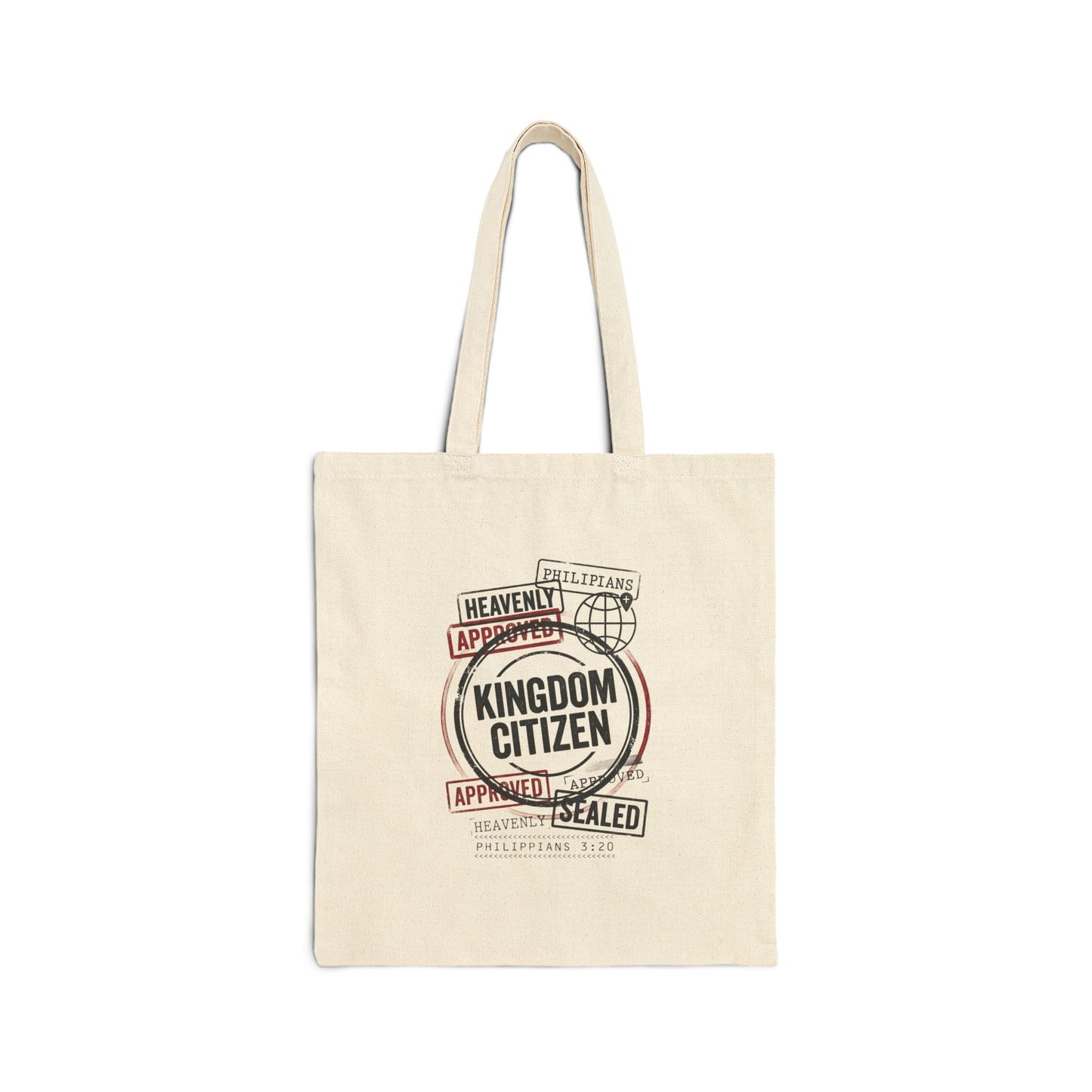 Kingdom Citizen Tote | Christian Streetwear, Scripture Graphic