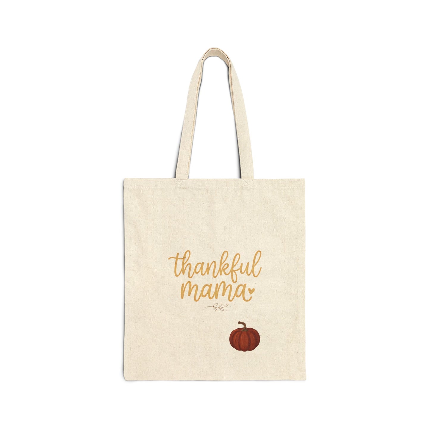 Thankful Mama Pumpkin Tote | Thanksgiving, Fall Harvest