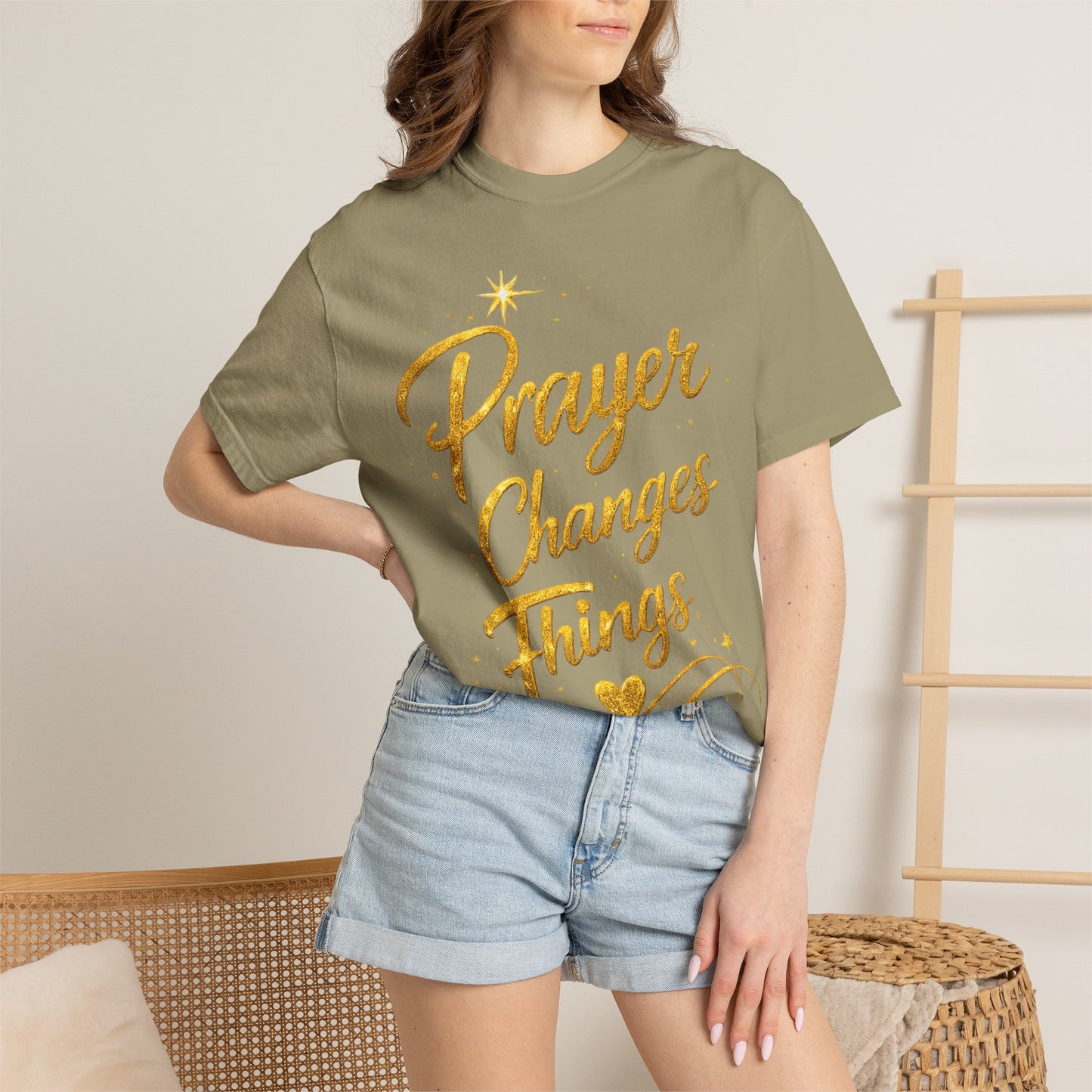 Prayer Changes Things T-Shirt — Inspirational Christian Tee
