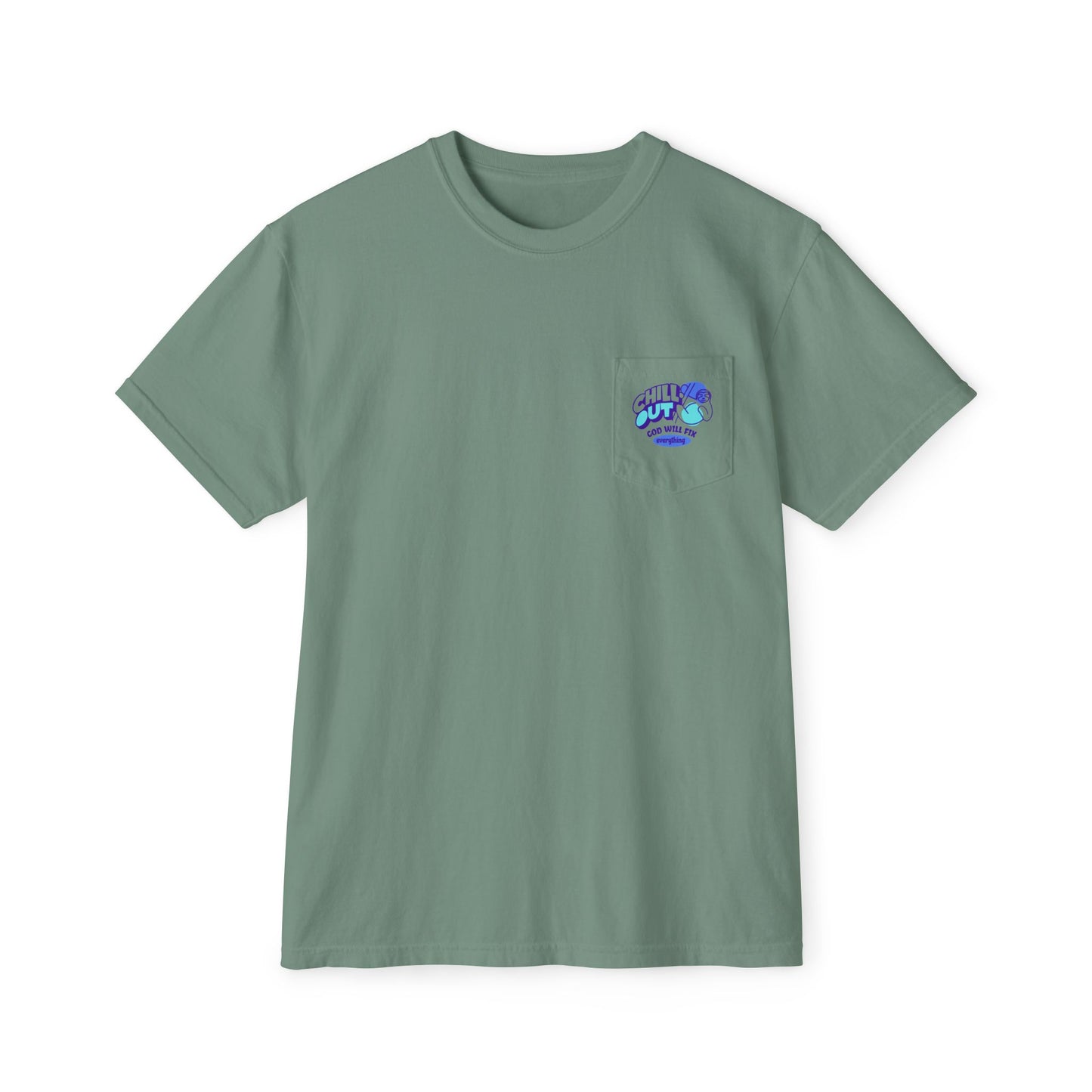 Chill Out God is in Control T-Shirt - Faith-Inspired Apparel | ABAFAMILYSTORE