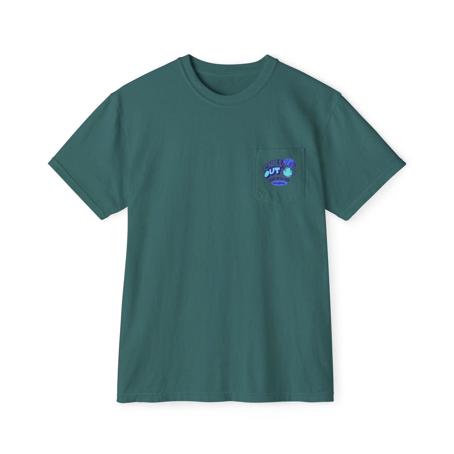 Chill Out God is in Control T-Shirt - Faith-Inspired Apparel | ABAFAMILYSTORE