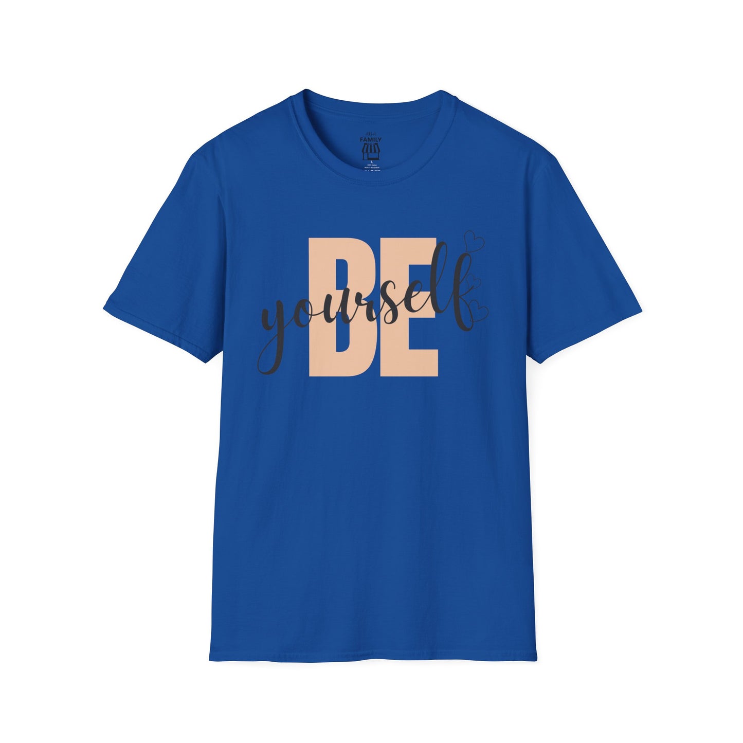 Unisex Softstyle T-Shirt with 'Be Yourself' Design - Affirmation Tee for Casual Wear, Gift for Self-Love, Everyday Comfort, [...]