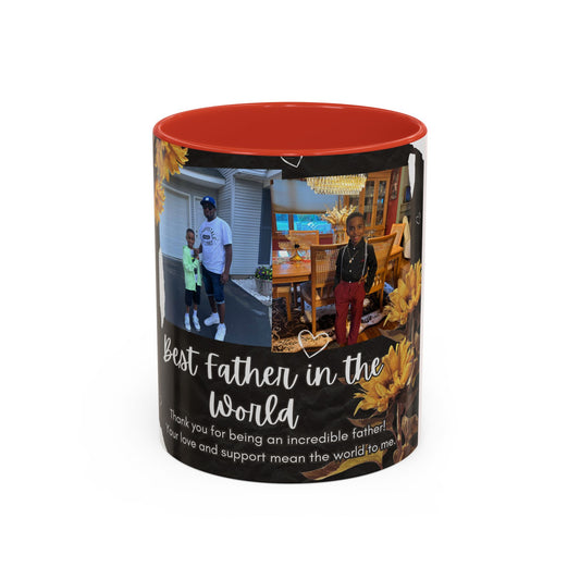 Best Father in the World Photo Coffee Mug