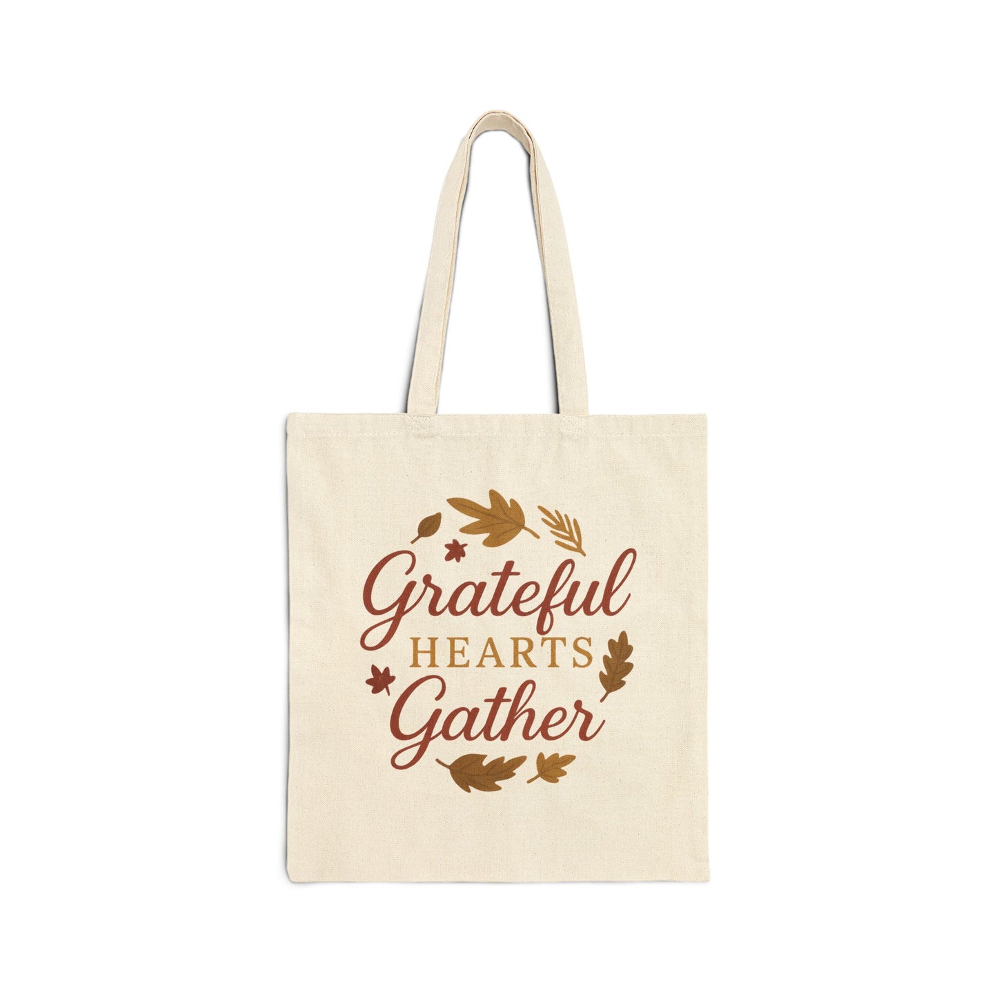 Grateful Hearts Gather Tote Bag