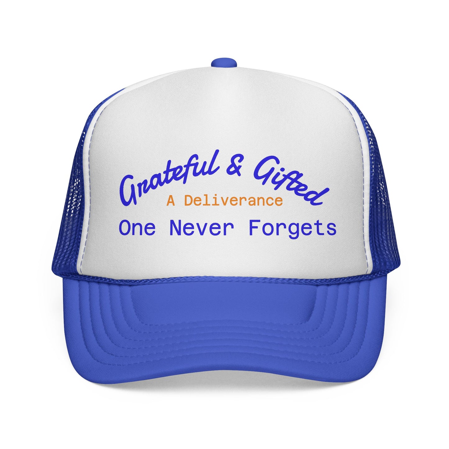 Grateful & Gifted Trucker Cap - Perfect for Gifts and Outdoor Activities
