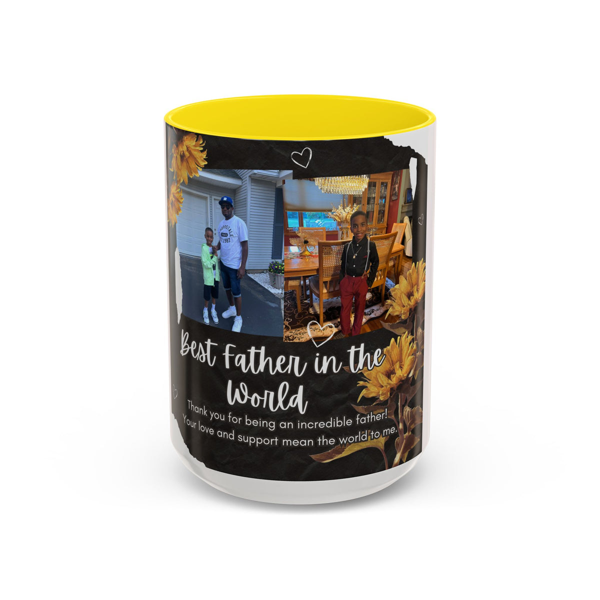 Best Father in the World Photo Coffee Mug