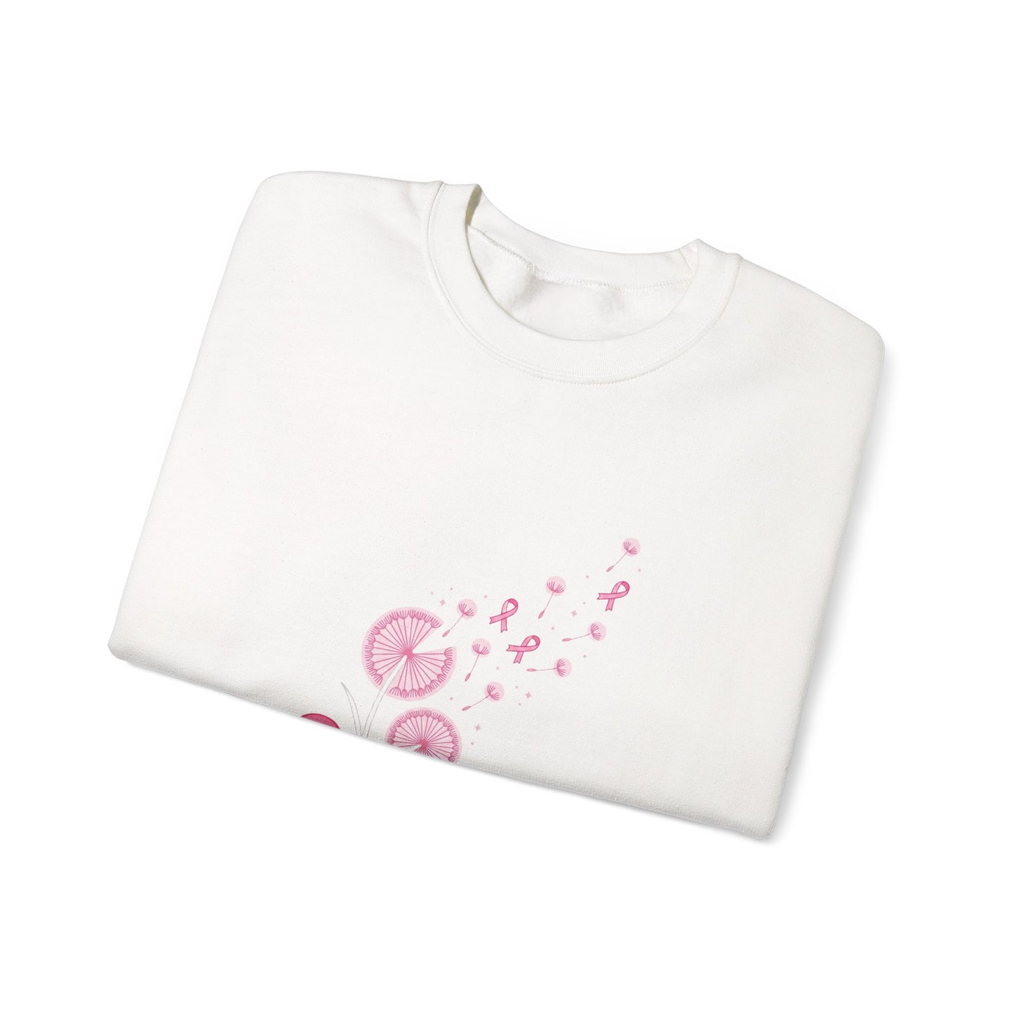 Let Hope Fly pink ribbon Sweatshirt | Breast Cancer Awareness