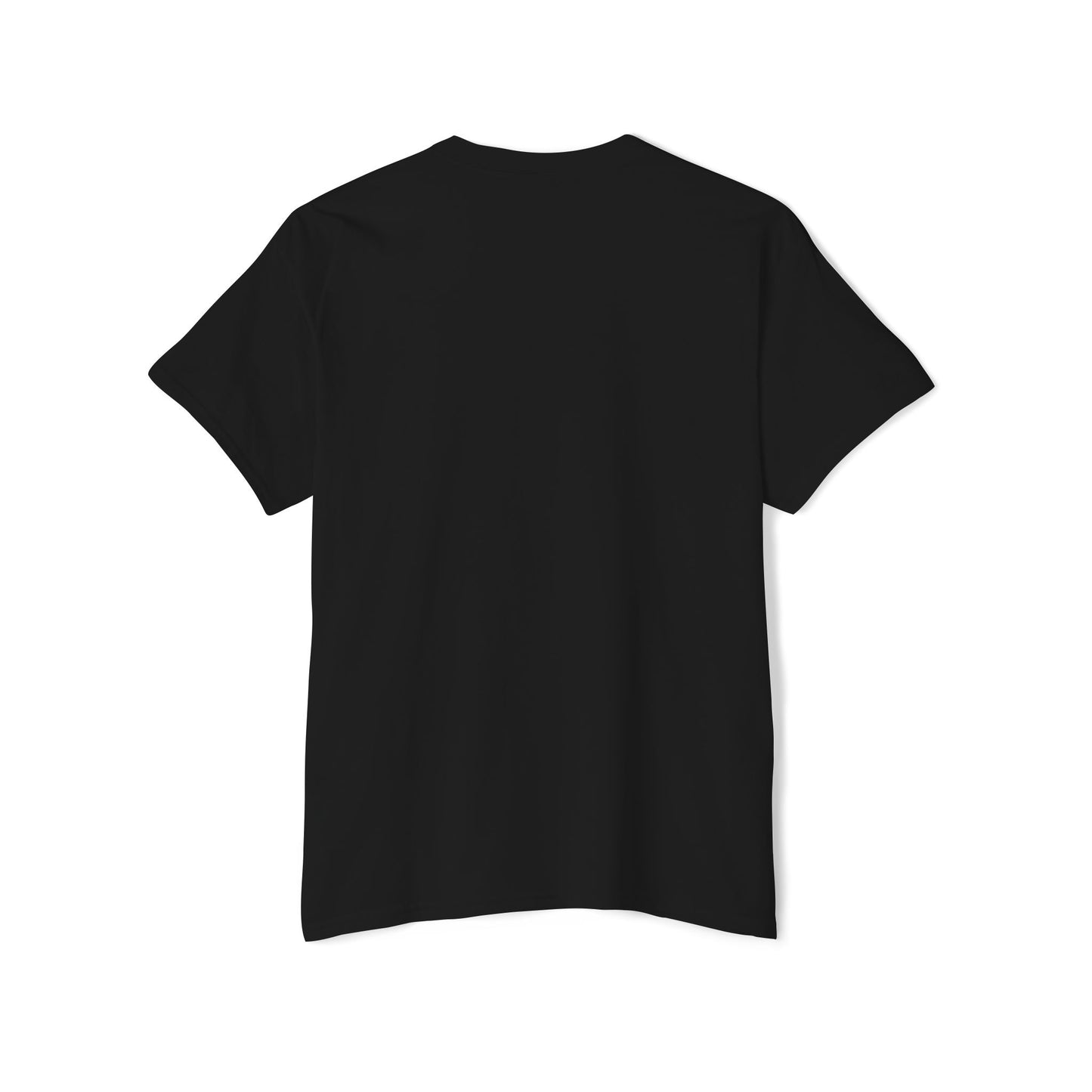 Gold Foil Pocket T-Shirt — "love God Nuff" Minimalist Metallic Chest Tee