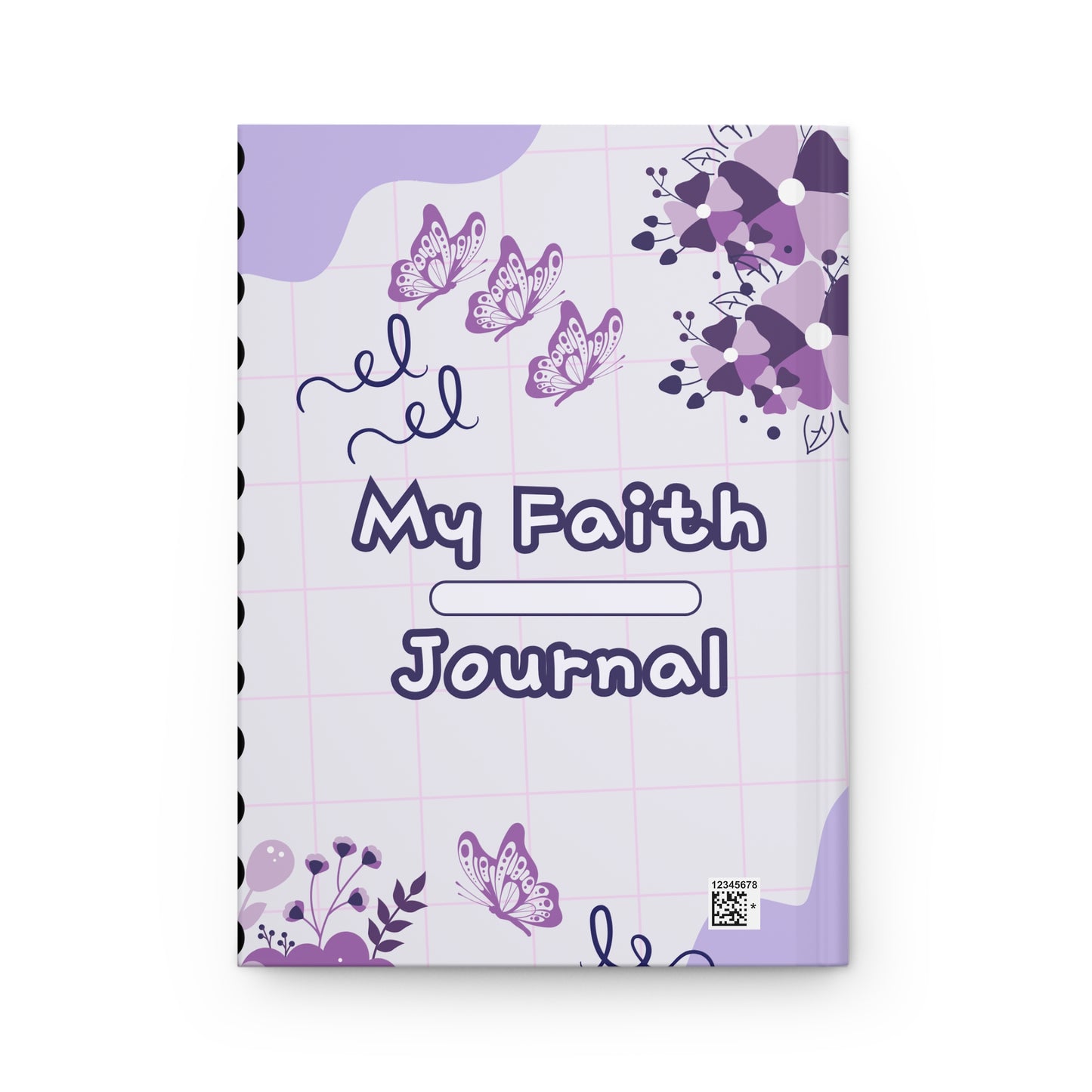 My Faith Journal - Hardcover Journal in Purple Floral Design, Inspirational Gift for Students, Writers, & Faith Lovers, Prayer [...]