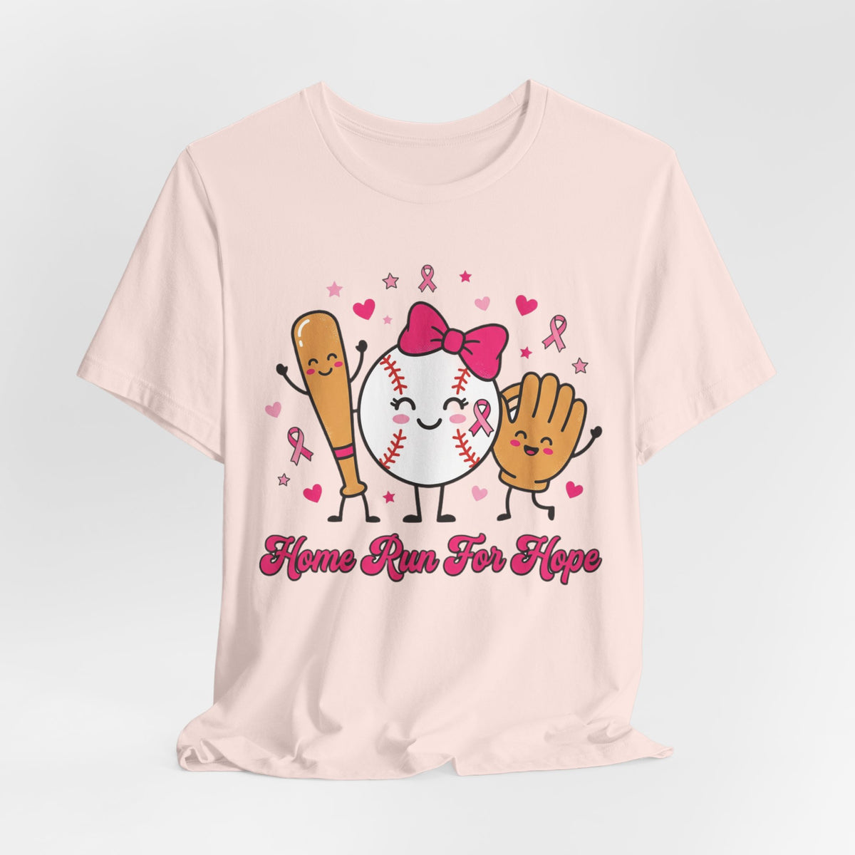 Hope & Strength Ribbon Tee | Breast Cancer Awareness, Pink Ribbon