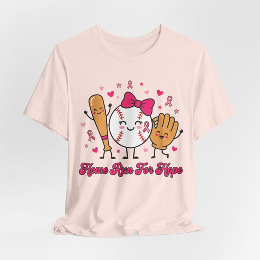 Hope & Strength Ribbon Tee | Breast Cancer Awareness, Pink Ribbon
