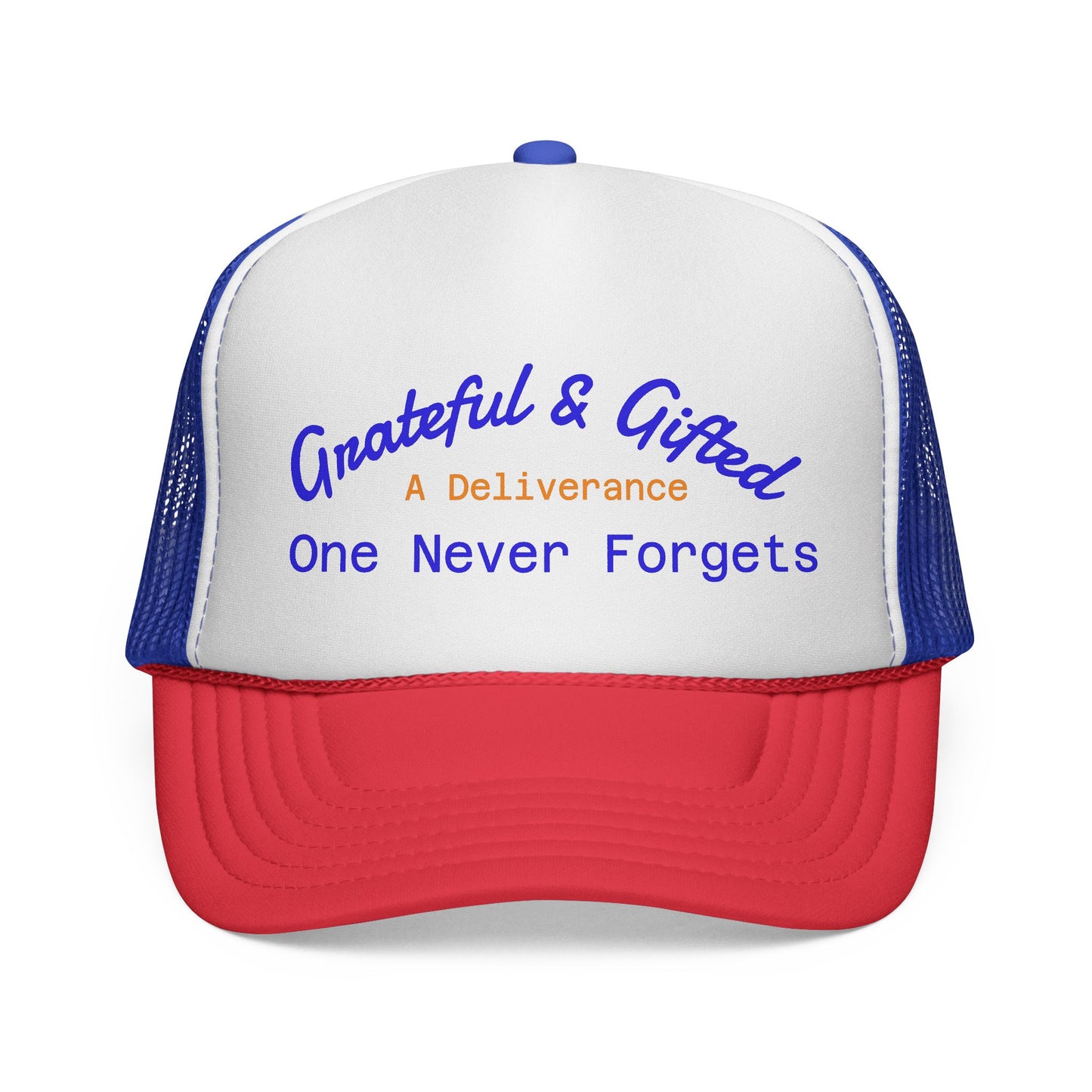 Grateful & Gifted Trucker Cap - Perfect for Gifts and Outdoor Activities