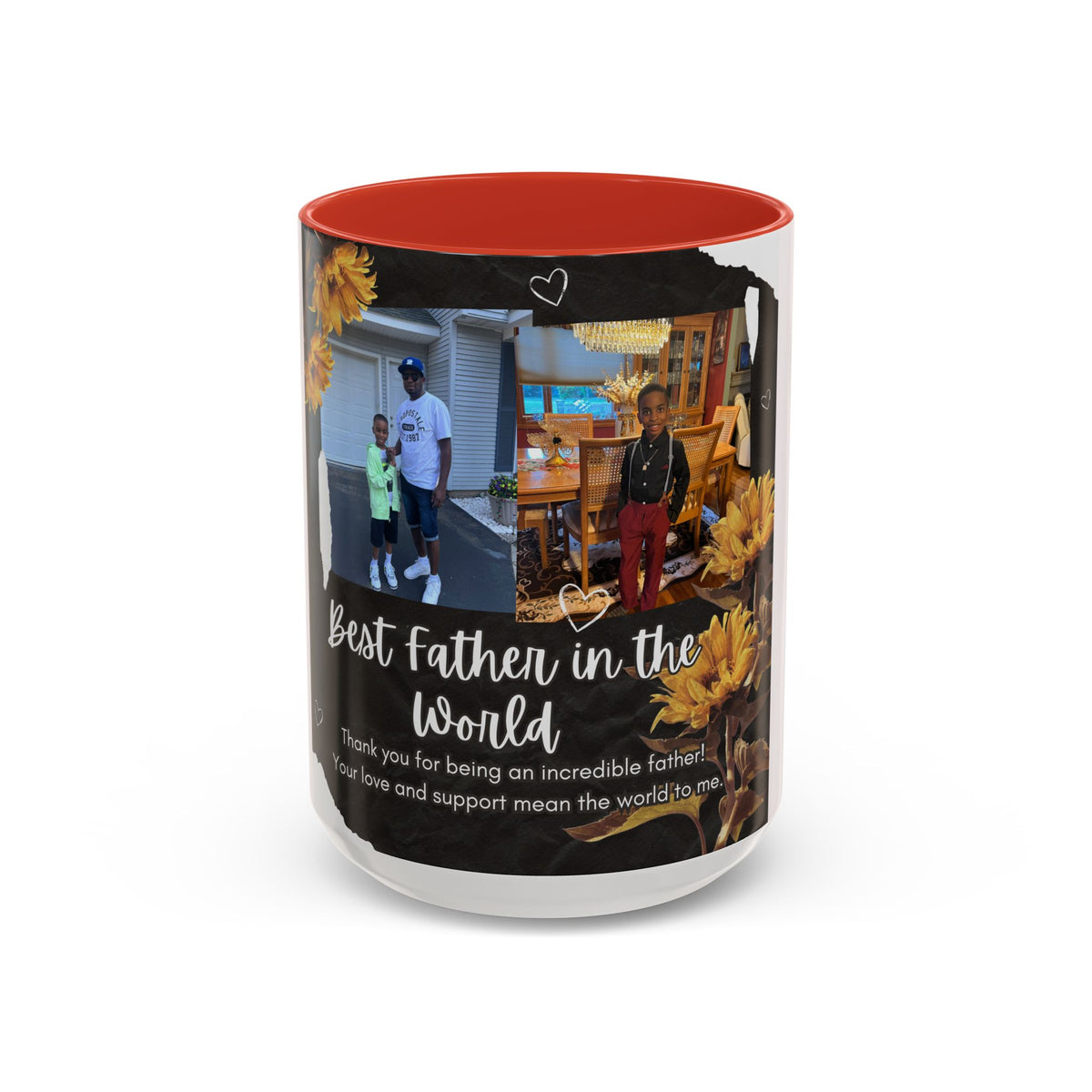 Best Father in the World Photo Coffee Mug
