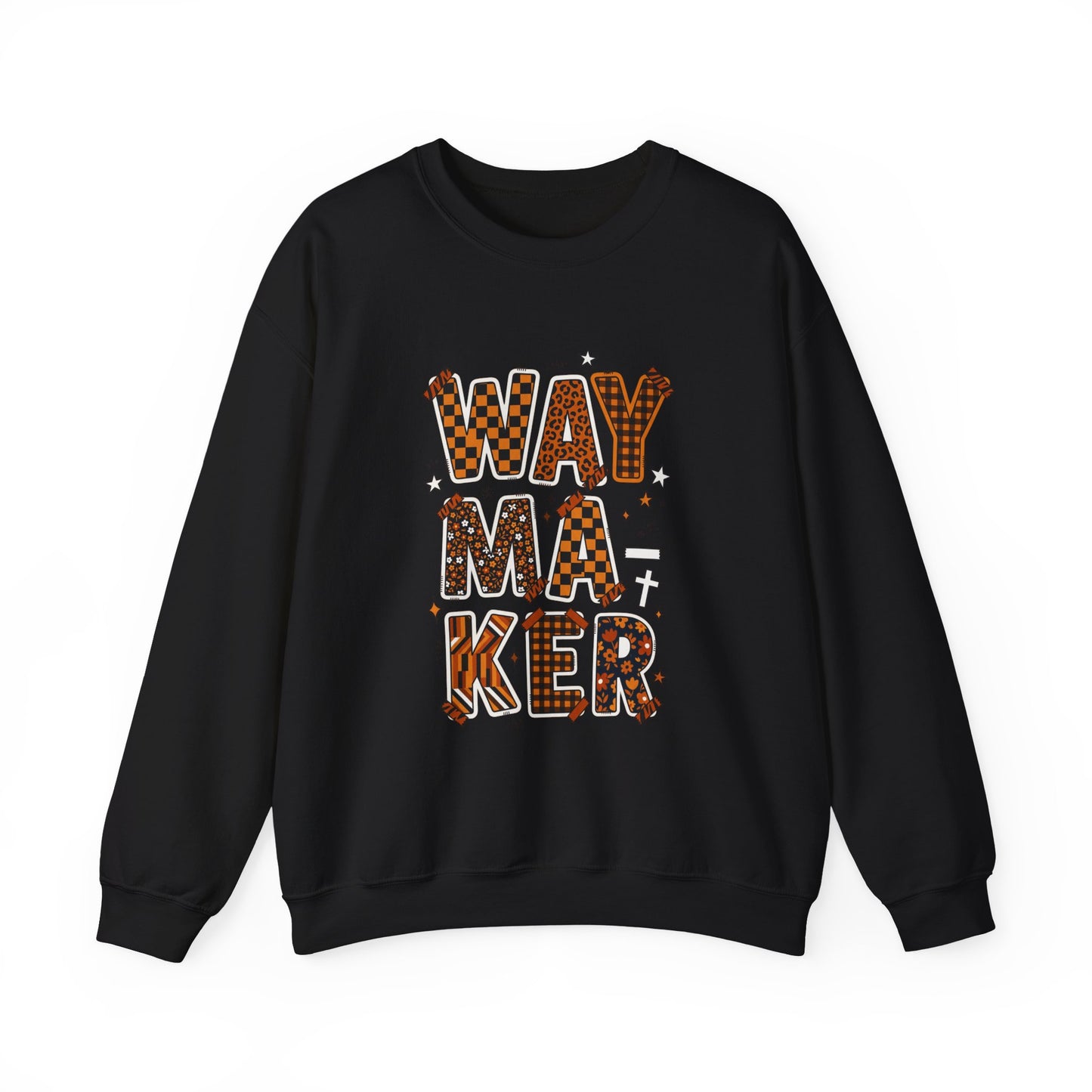 Waymaker Crewneck Sweatshirt | Christian faith sweatshirt, playful mixed-font scripture style