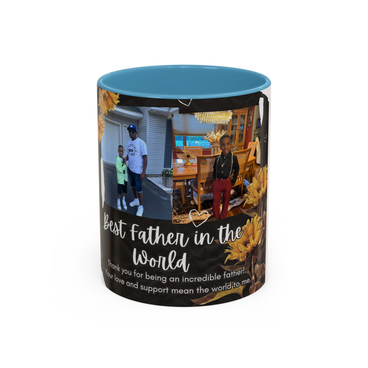 Best Father in the World Photo Coffee Mug