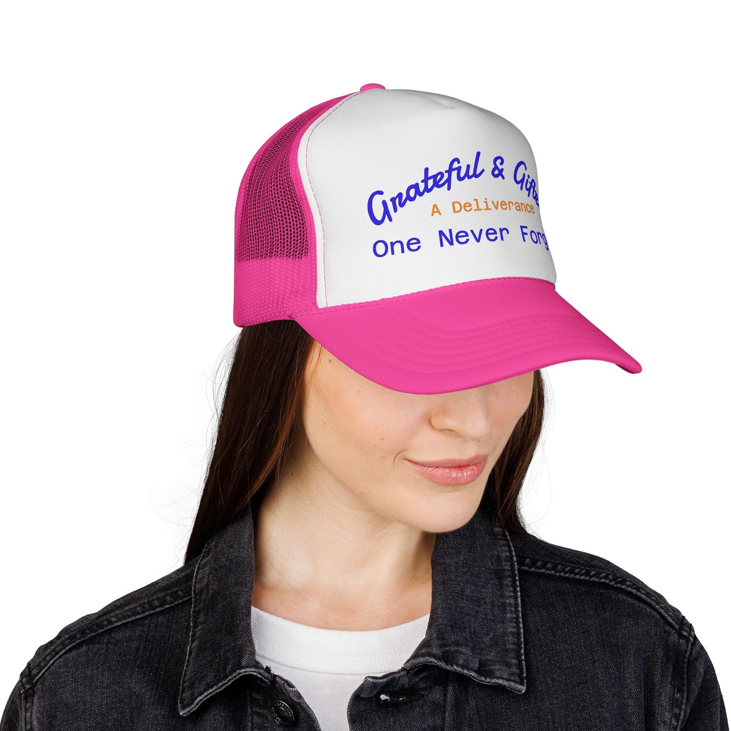 Grateful & Gifted Trucker Cap - Perfect for Gifts and Outdoor Activities