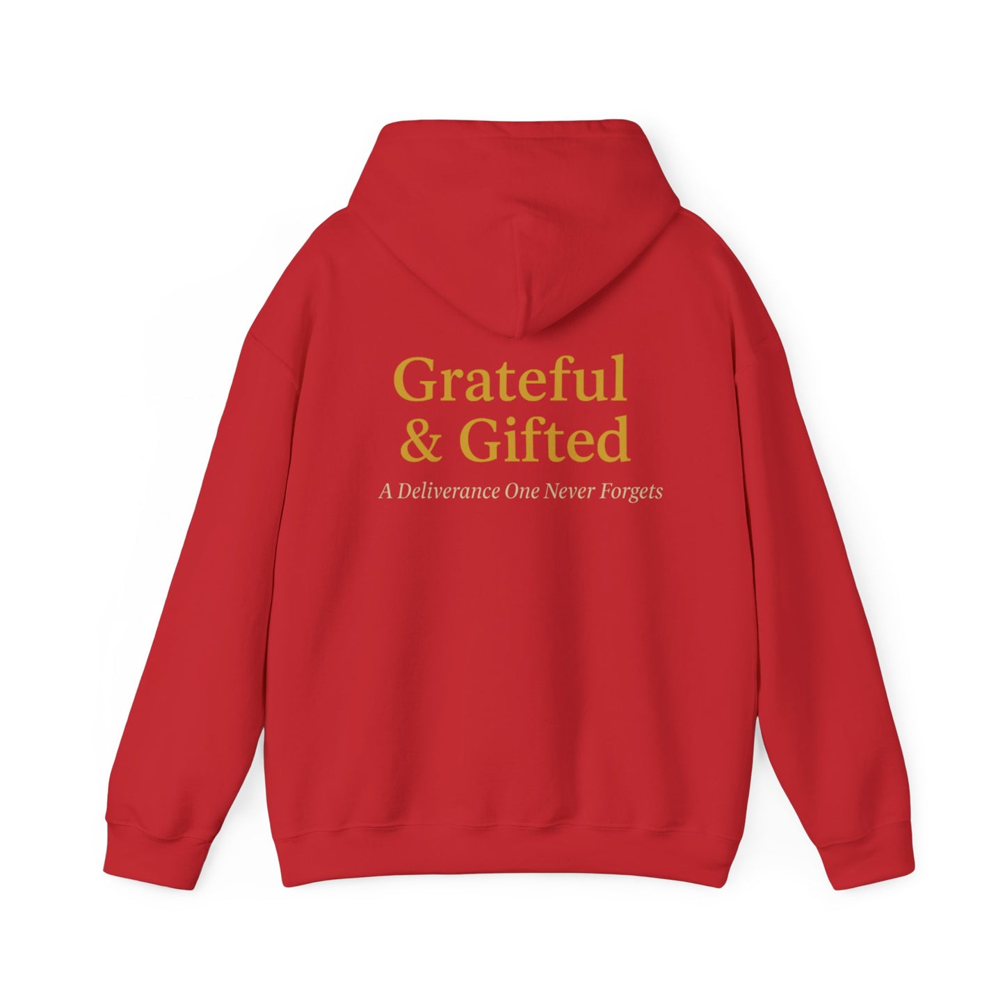 Grateful & Gifted Unisex Hoodie – Cozy Oversized Sweatshirt for All Occasions