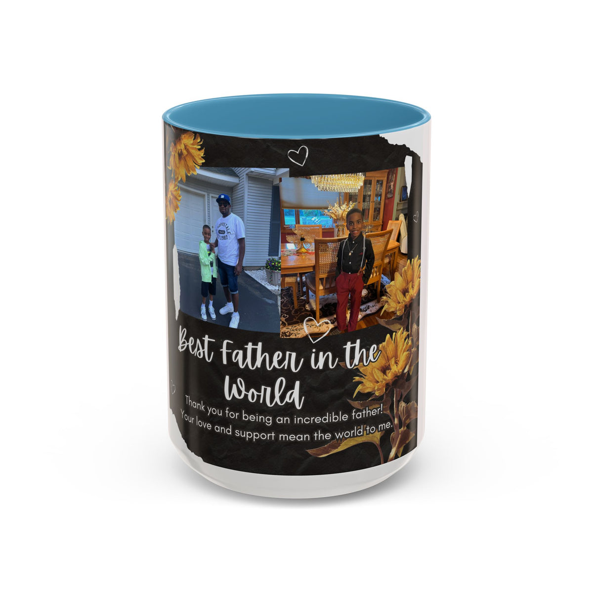 Best Father in the World Photo Coffee Mug