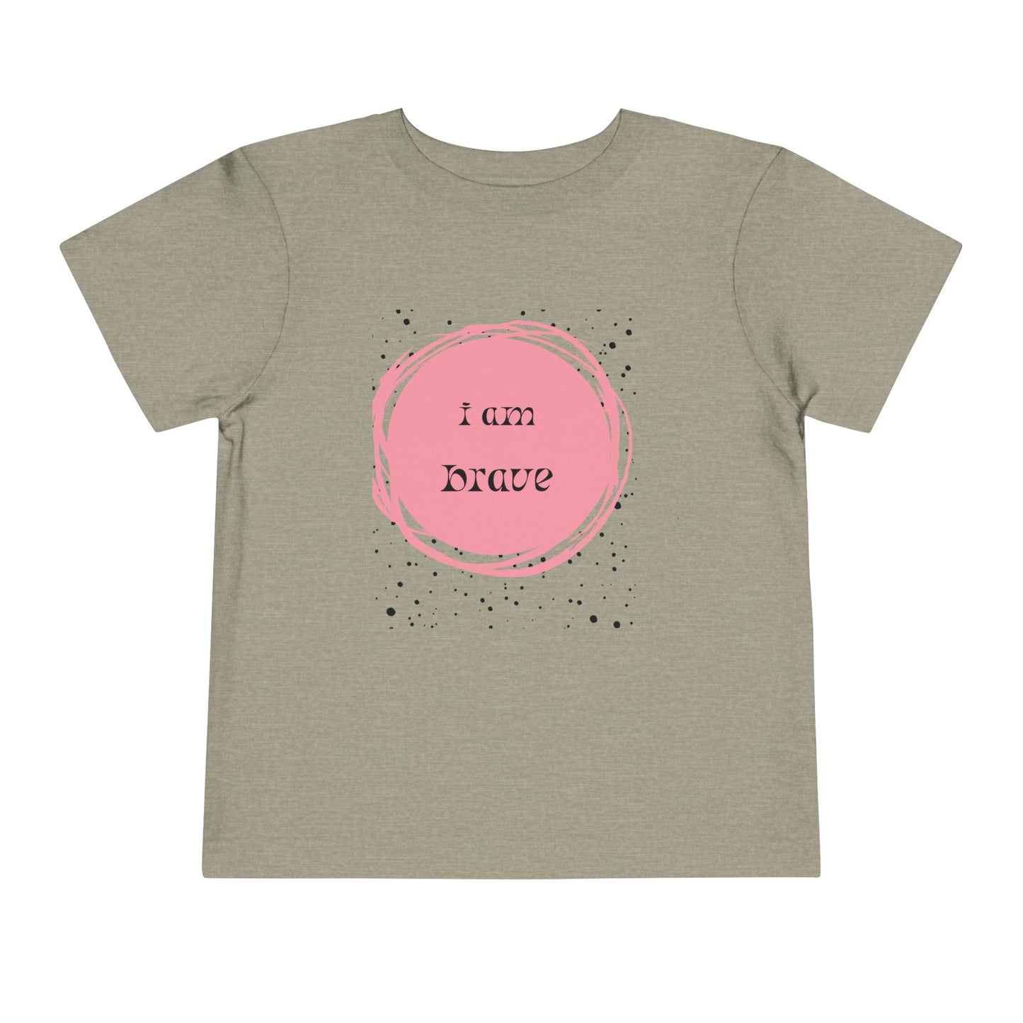 Brave Toddler Tee - I Am Brave Kids T-Shirt