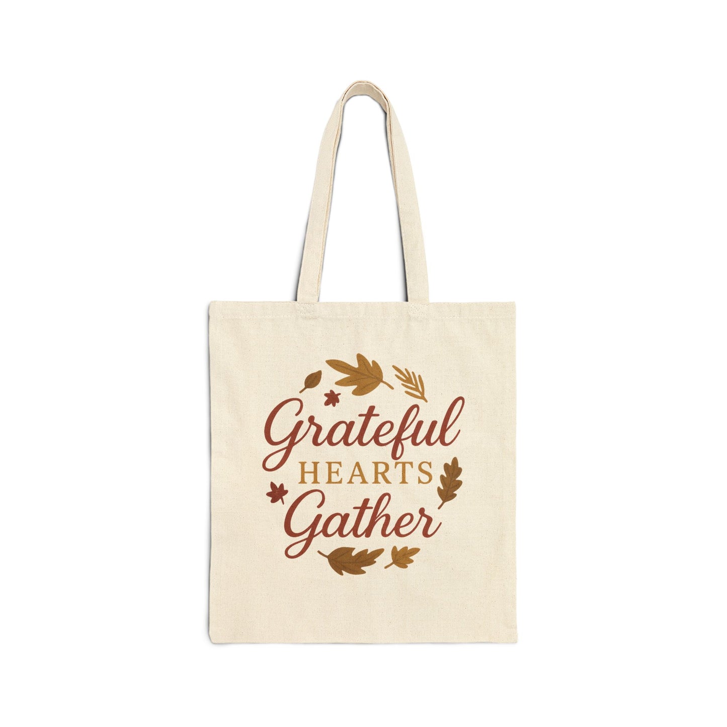 Grateful Hearts Gather Tote Bag