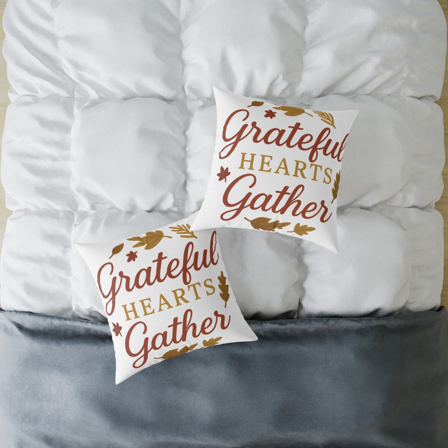 Square Poly Canvas Pillow