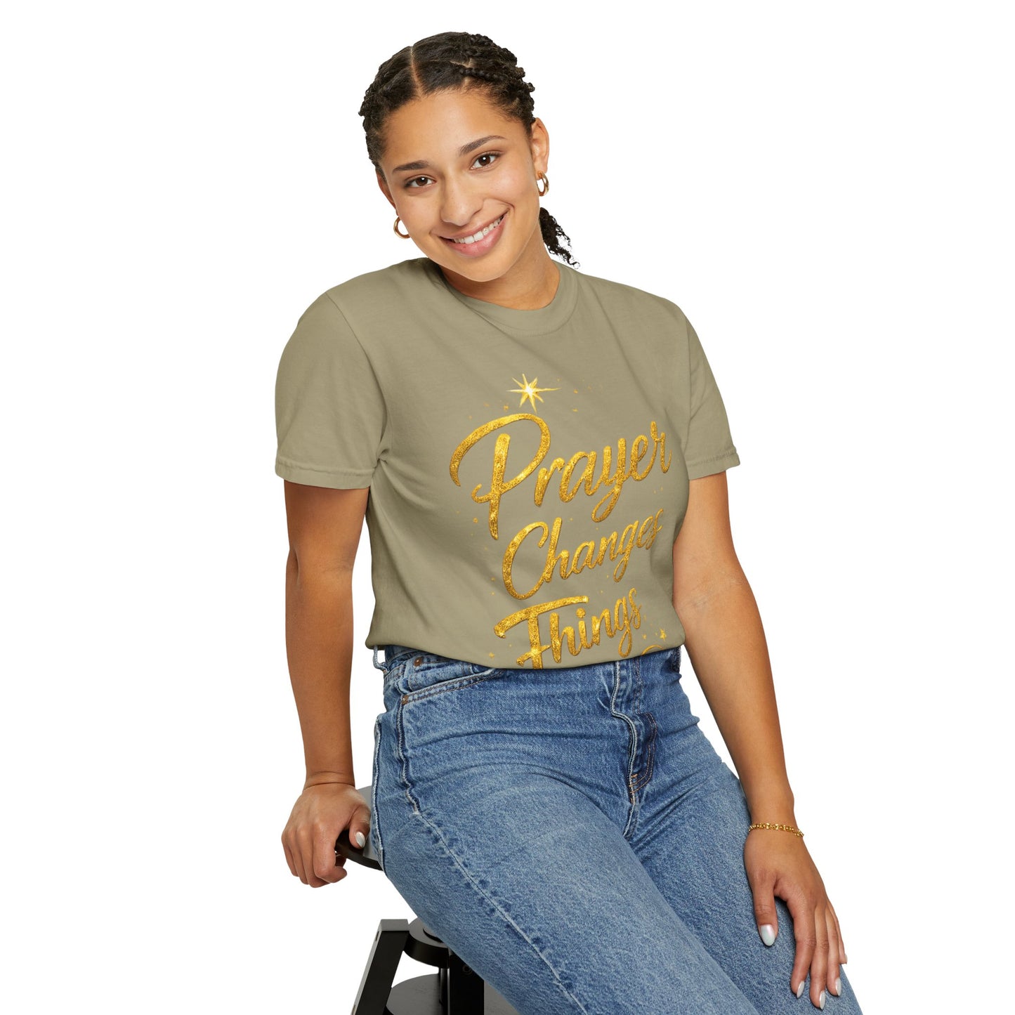 Prayer Changes Things T-Shirt — Inspirational Christian Tee