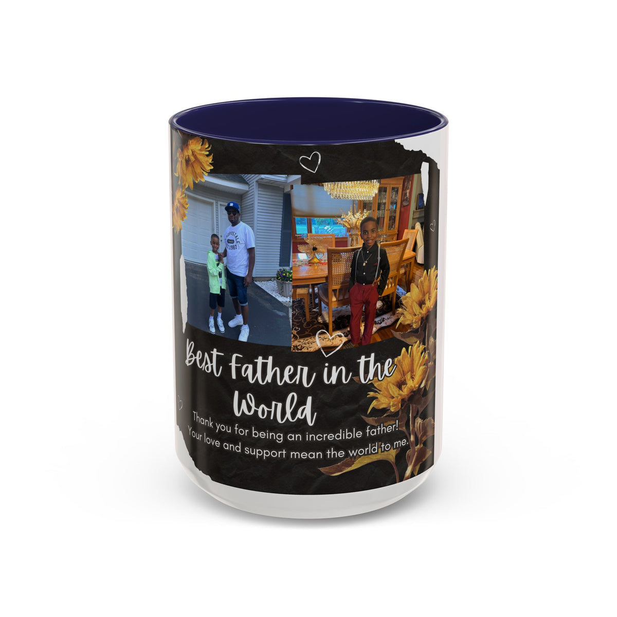 Best Father in the World Photo Coffee Mug