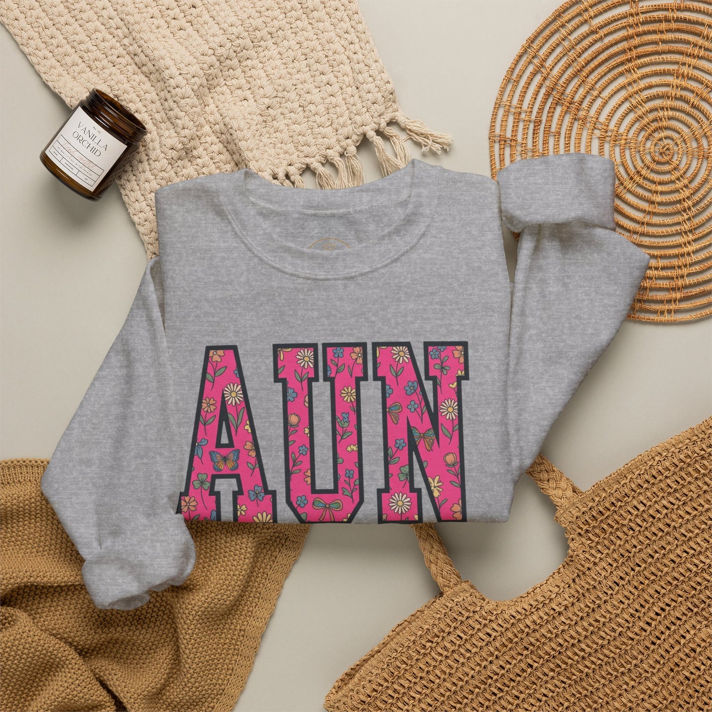 AUNTIE varsity letters sweatshirt | Auntie family pride