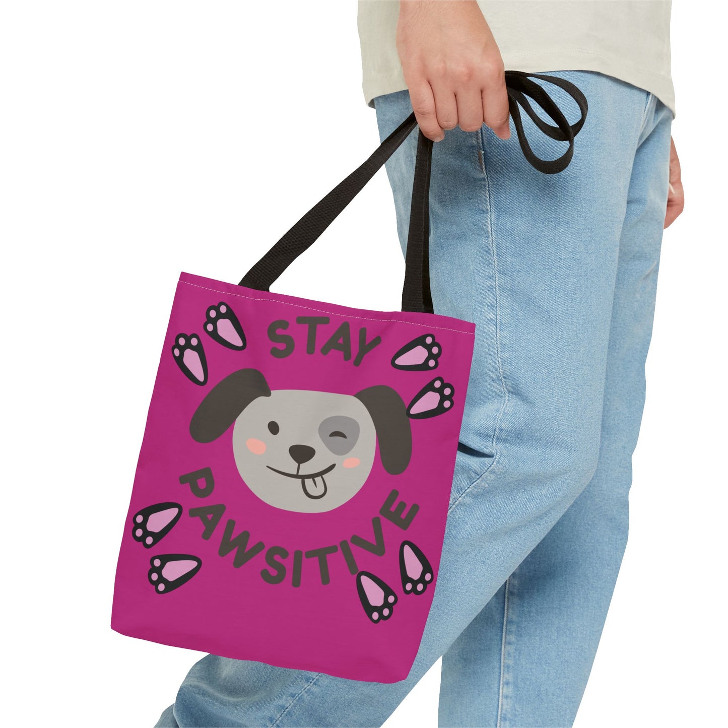 Pawsitive Tote Bag (AOP)