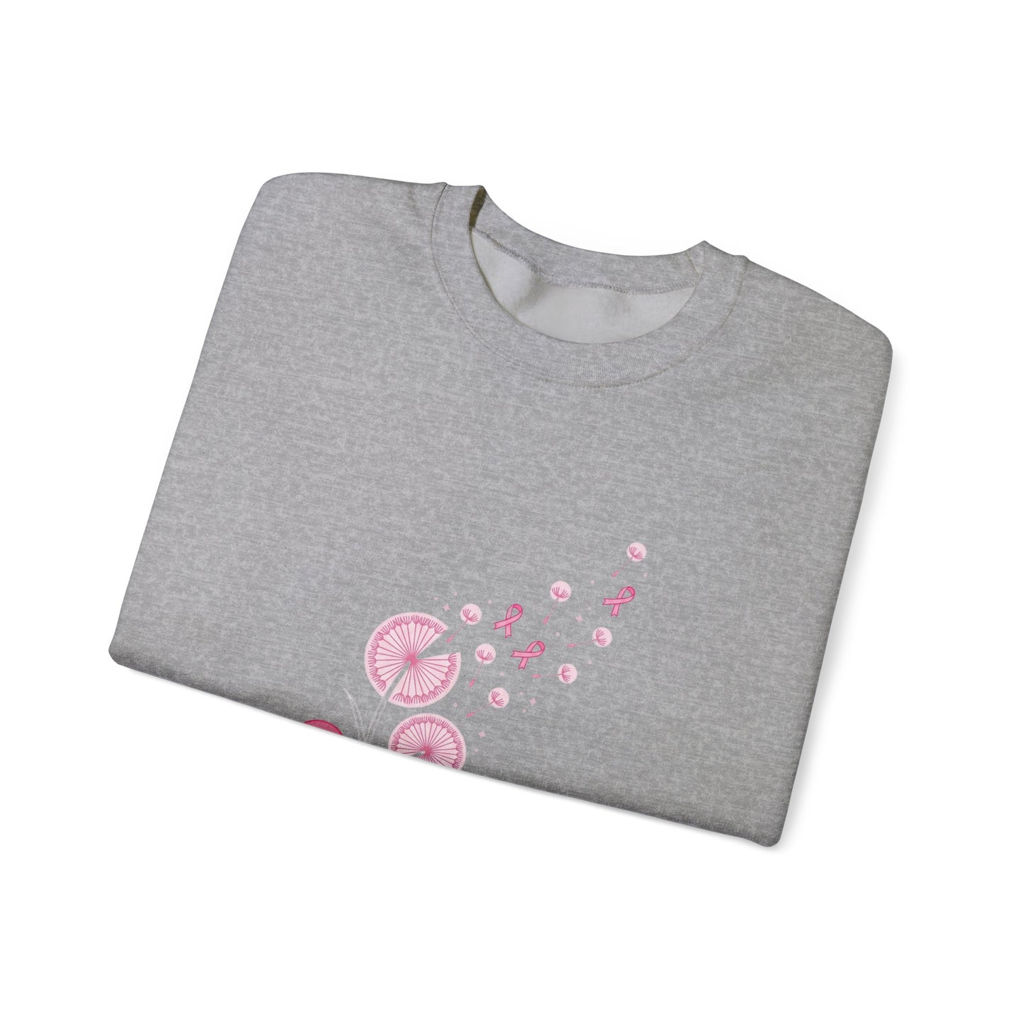 Let Hope Fly pink ribbon Sweatshirt | Breast Cancer Awareness