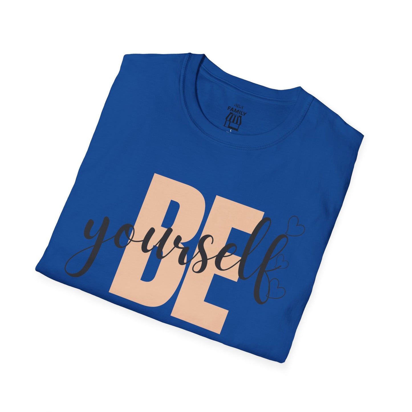 Unisex Softstyle T-Shirt with 'Be Yourself' Design - Affirmation Tee for Casual Wear, Gift for Self-Love, Everyday Comfort, [...]