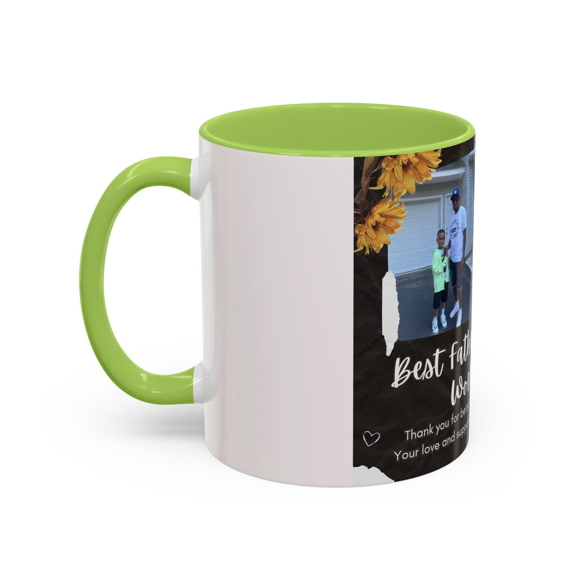 Best Father in the World Photo Coffee Mug