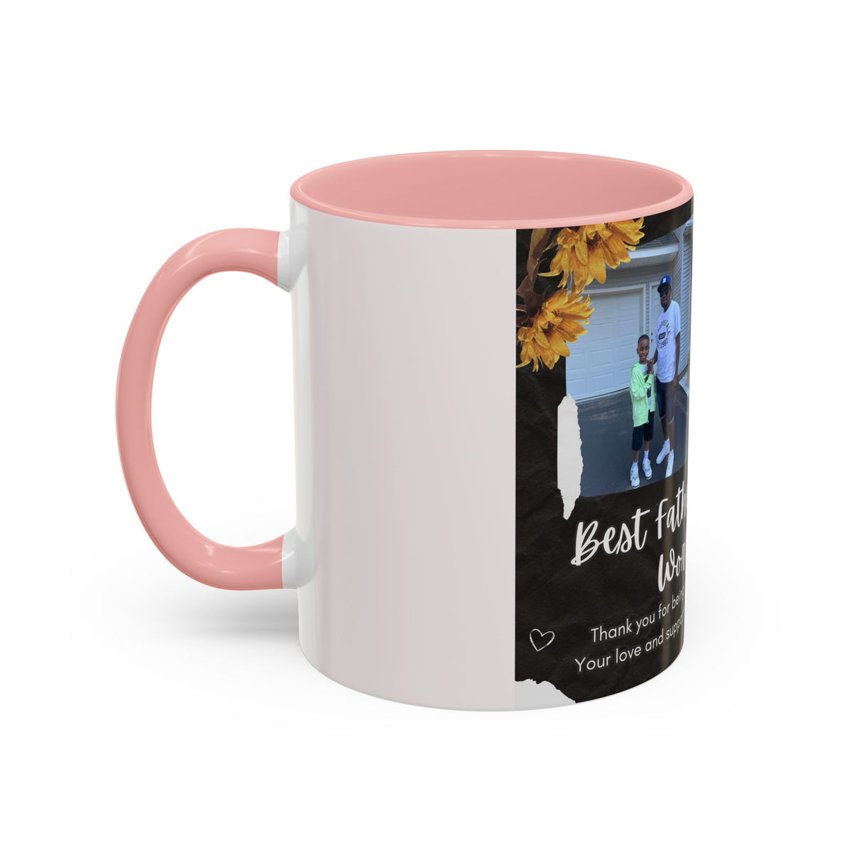 Best Father in the World Photo Coffee Mug