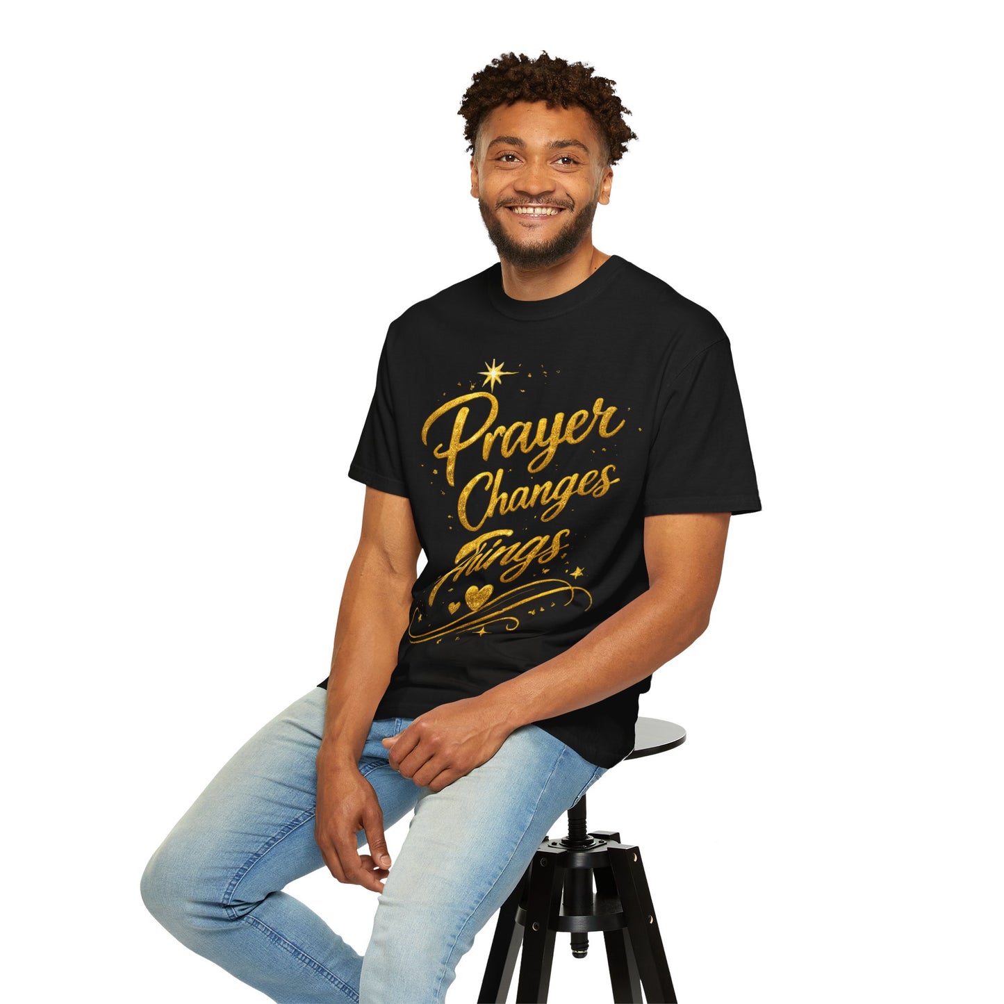 Prayer Changes Things T-Shirt — Inspirational Christian Tee