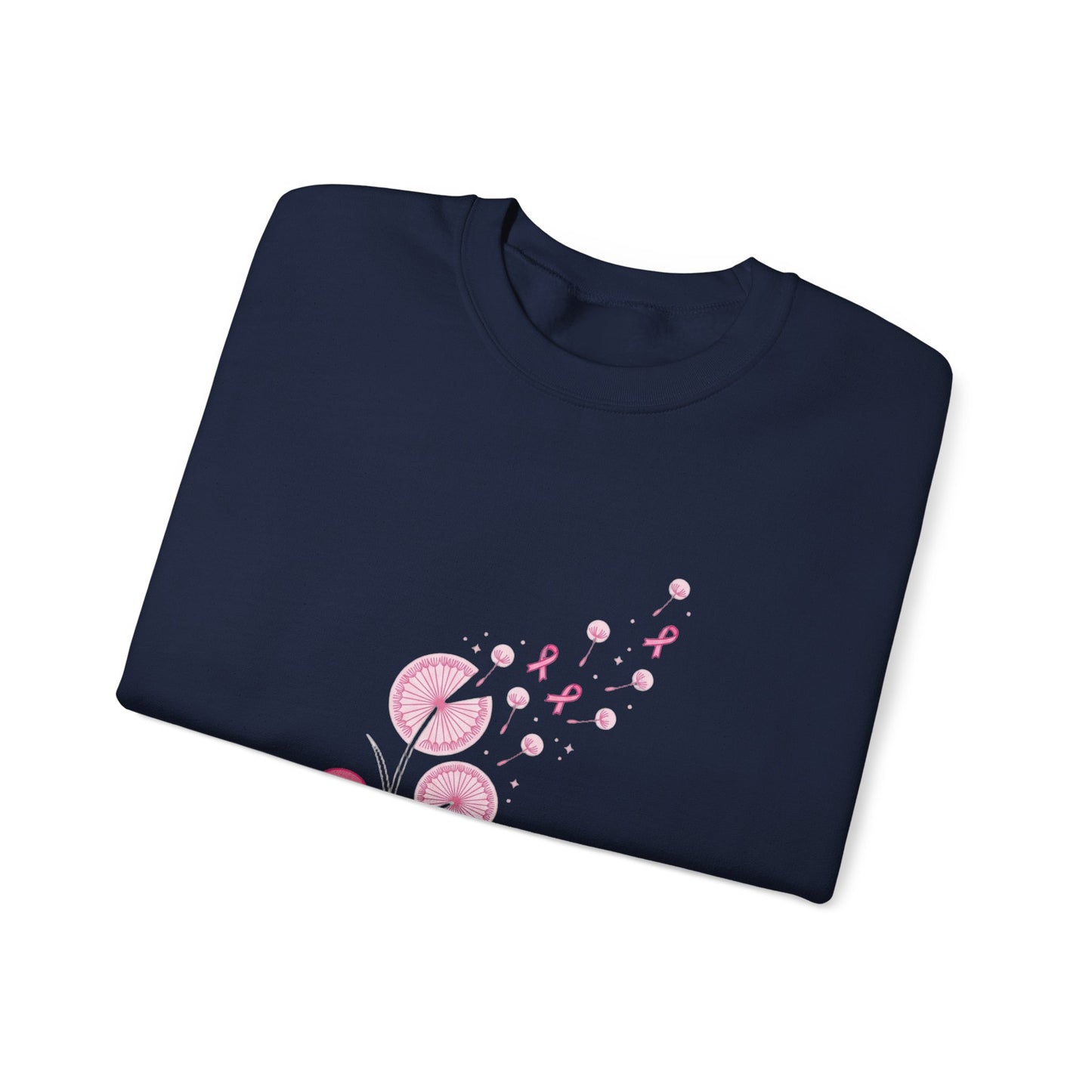 Let Hope Fly pink ribbon Sweatshirt | Breast Cancer Awareness