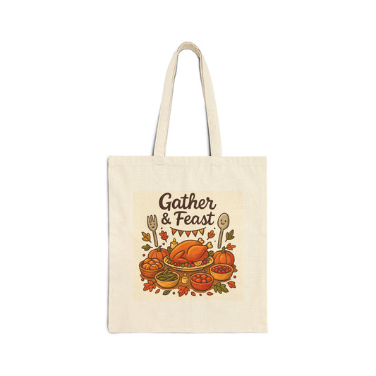Cotton Canvas Tote Bag