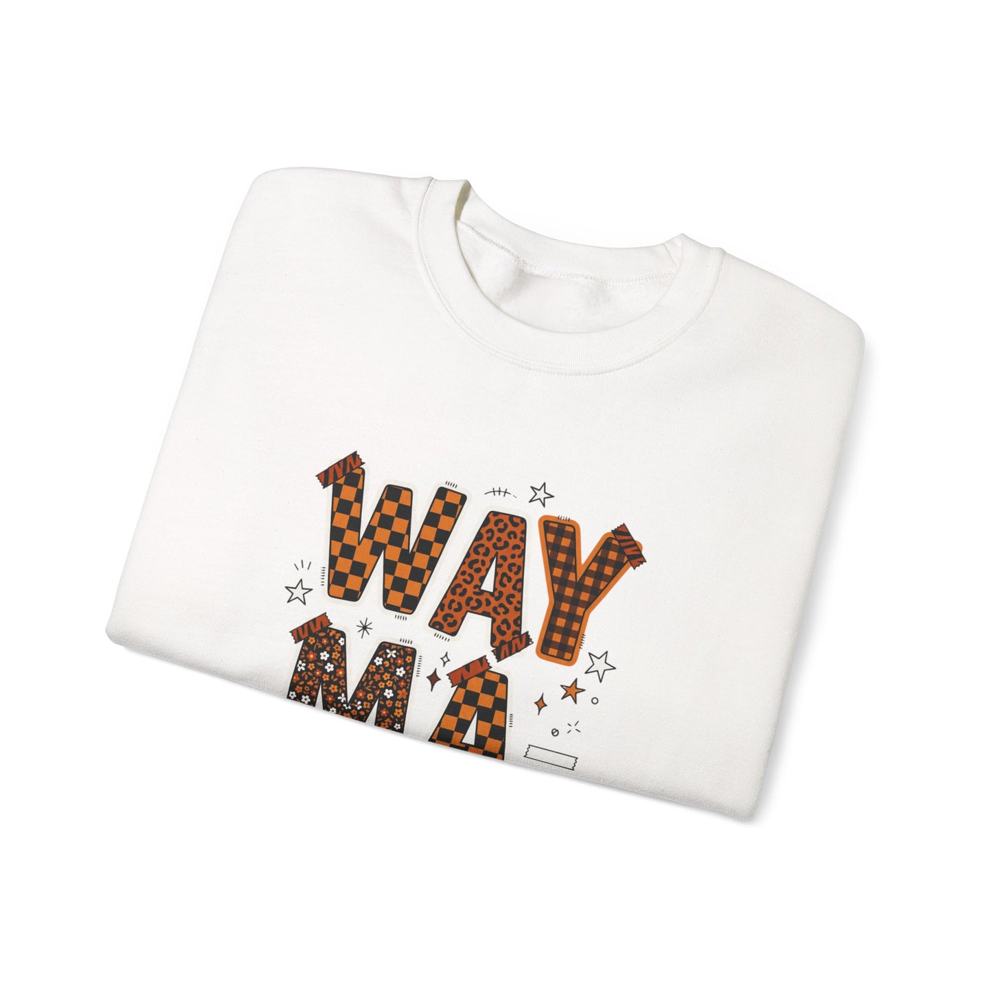 Waymaker Crewneck Sweatshirt | Christian faith sweatshirt, playful mixed-font scripture style
