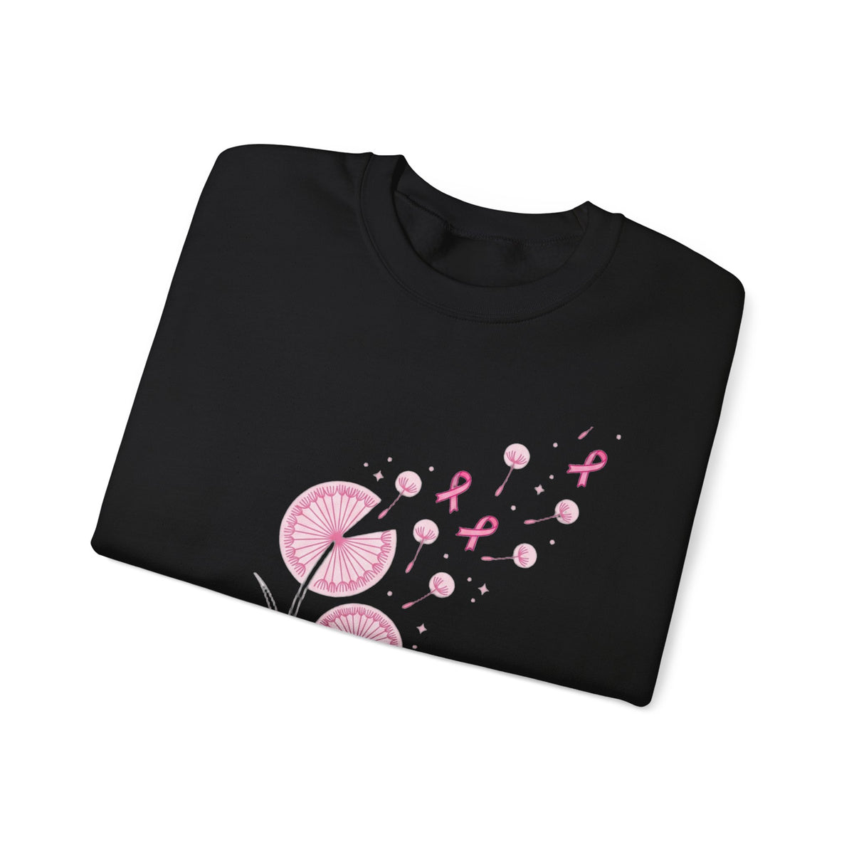 Let Hope Fly pink ribbon Sweatshirt | Breast Cancer Awareness