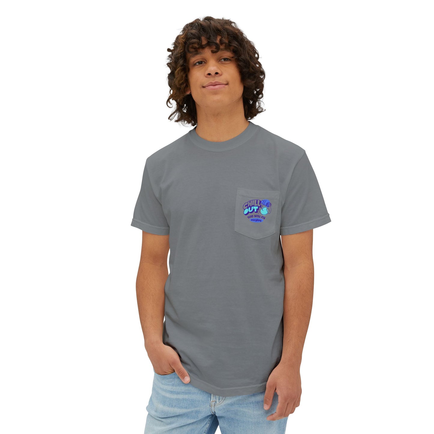 Chill Out God is in Control T-Shirt - Faith-Inspired Apparel | ABAFAMILYSTORE