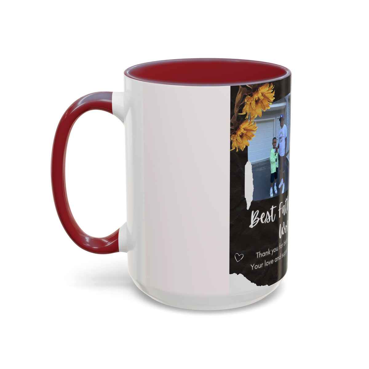 Best Father in the World Photo Coffee Mug
