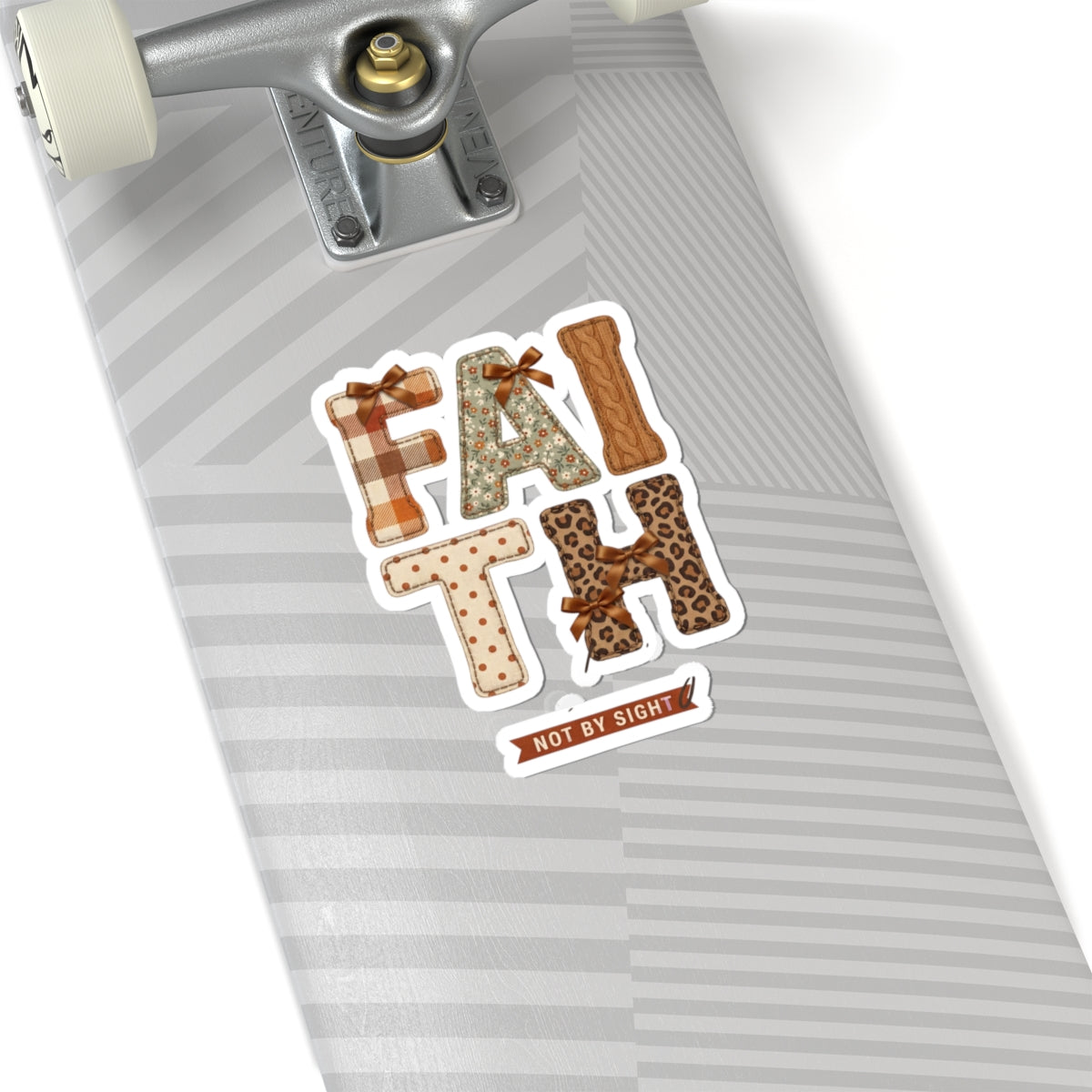 Faith Fall Lettering Kiss-Cut Stickers | Christian Autumn, Scripture Accent